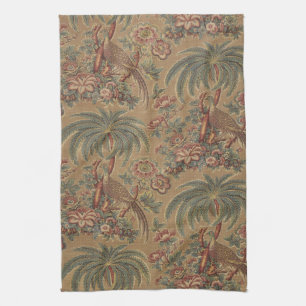 Linge De Cuisine 1815 Vintage Bird Tree Floral Pattern