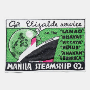 Linge De Cuisine 1930 Manila Steamship Company