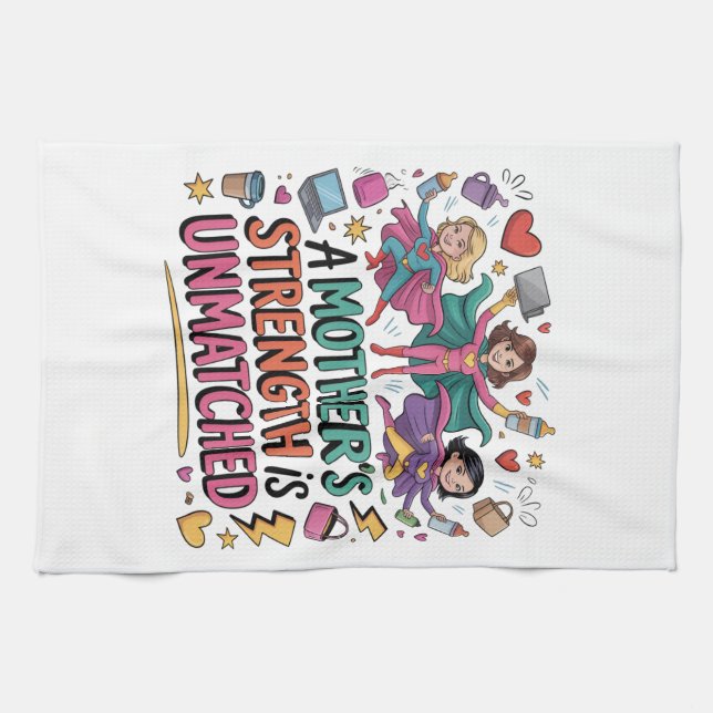 Linge De Cuisine A Mother’s Strength Is Unmatched (Horizontal)