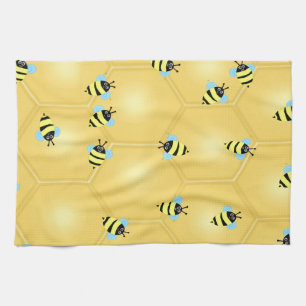Linge De Cuisine Abeilles bourdonnant