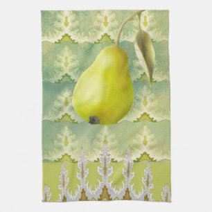 Linge De Cuisine Abstrait de la poire