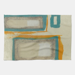 Linge De Cuisine Abstrait Inspiré de Rothko Doux et Audacieux