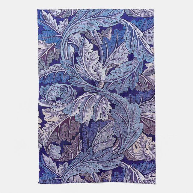 Linge De Cuisine Acanthus Purple, William Morris (Vertical)