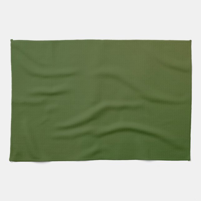 Linge De Cuisine Accueil Décor Accents Olive Green Fade (Horizontal)