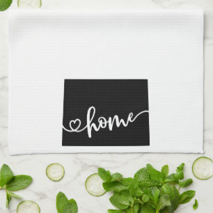 Linge De Cuisine Accueil État Outline Heart Wyoming