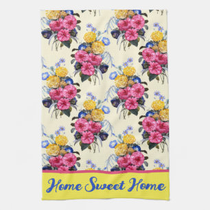 Linge De Cuisine Accueil Sweet Home Bouquet rose Vêtements de campa