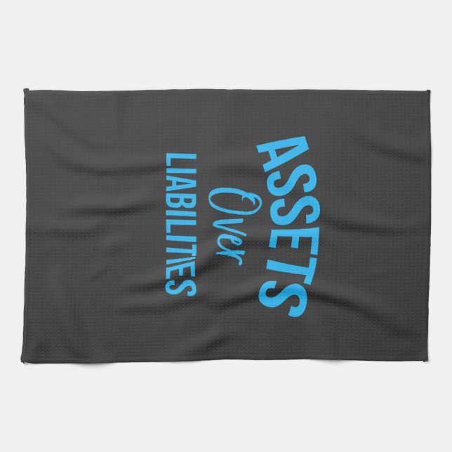 Linge De Cuisine Actif comptable sur passif (Horizontal)