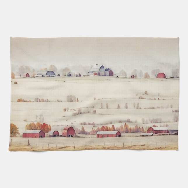 Linge De Cuisine Agritourisme Agritourisme Style Art Cuisine Servie (Horizontal)