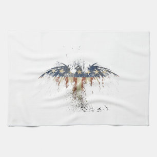 Linge De Cuisine Aigle patriotique, US/USA, drapeau SAD