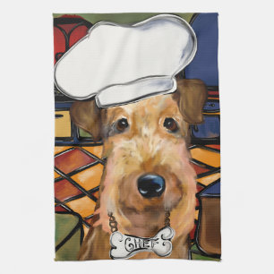 Linge De Cuisine Airedale Terrier