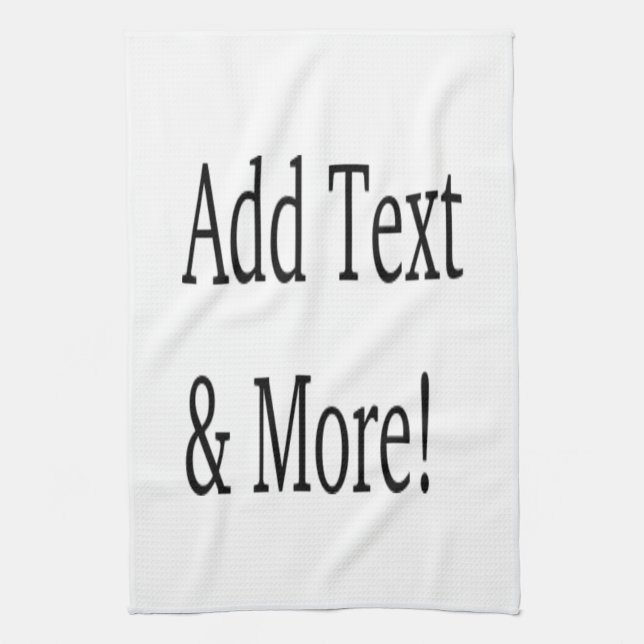 Linge De Cuisine Ajouter du texte et plus ! Customisez votre propre (Vertical)