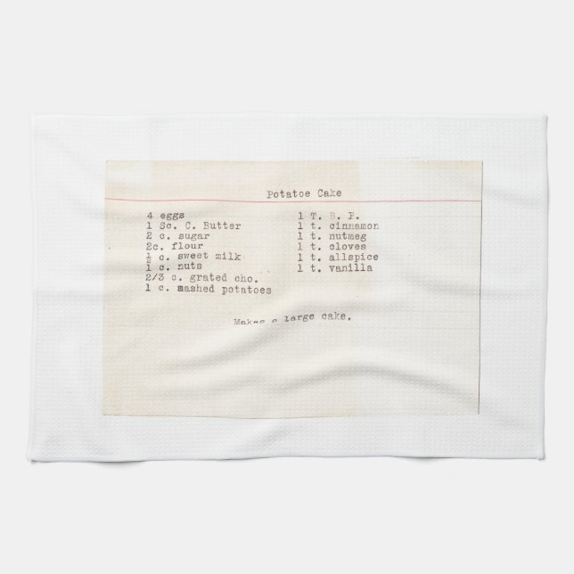 Linge De Cuisine Ajoutez la coutume préférée de la recette de votre (Horizontal)