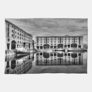 Linge De Cuisine Albert Dock Liverpool Réflexions