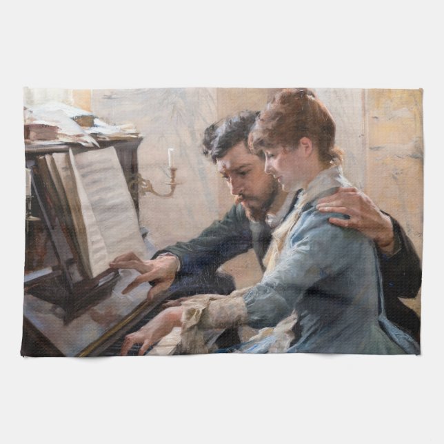 Linge De Cuisine Albert Edelfeel - Jouer au piano
