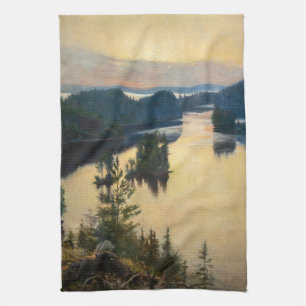 Linge De Cuisine Albert Edelfeel - Kaukola Ridge au coucher du sole