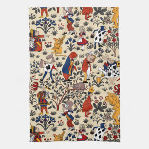 Linge De Cuisine Alice au pays des merveilles