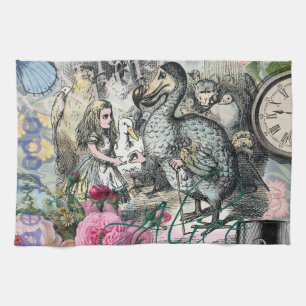 Linge De Cuisine Alice Classique Merveilles Dodo Art Tenniel