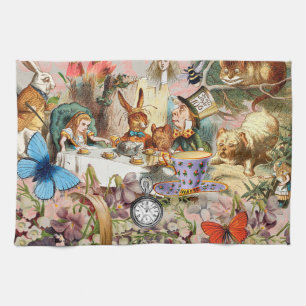 Linge De Cuisine Alice in Wonderland tea party characters