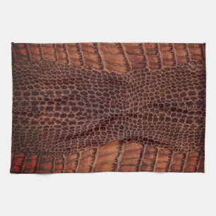 Linge De Cuisine Aligator Classic Reptile en cuir (Faux)