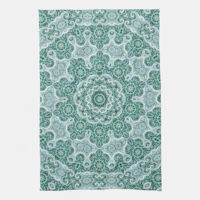 Linge De Cuisine alléchant en turquoise (Vertical)