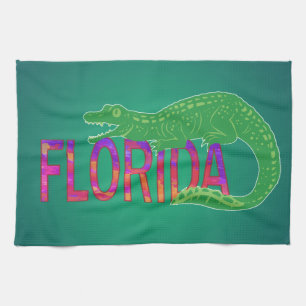Linge De Cuisine Alligator de Floride