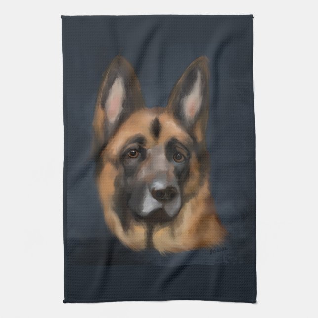 LINGE DE CUISINE ALMAN SHEPHERD (Vertical)