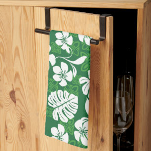 LINGE DE CUISINE ALOHA VENDREDI (VERT)