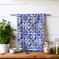 Amalfi Vietri Carrelage bleu italien Méditerranée