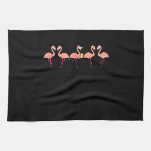 Linge De Cuisine Amant de cocktail de fête de Bachelor de flamant d