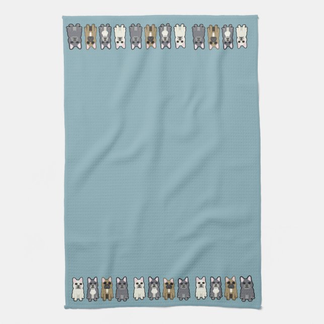 Linge De Cuisine Amis Frenchie (Vertical)