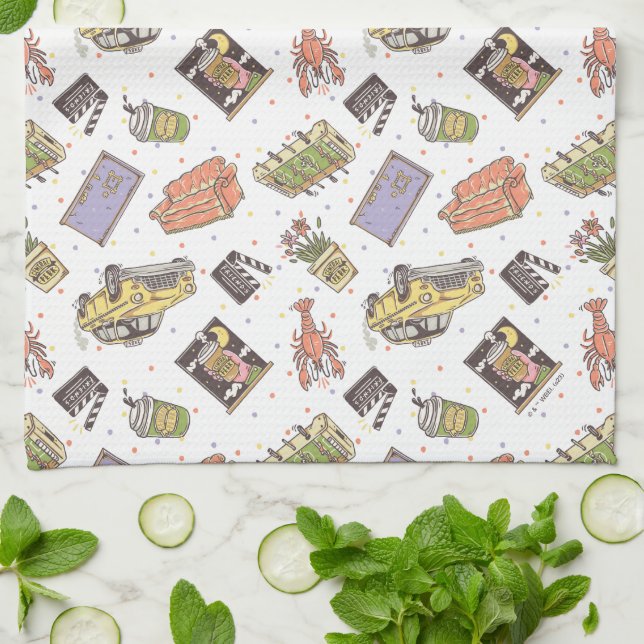 Linge De Cuisine AMIS™ | Motif d'icône Poka Dot (Plié)