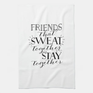 Linge De Cuisine Amis Sueur Vêtements