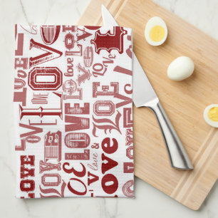 Linge De Cuisine Amour 6