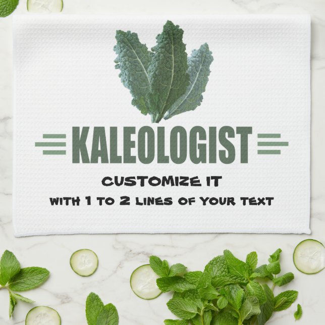 Linge De Cuisine Amusant Kale Lover (Plié)