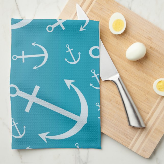 Linge De Cuisine Anchor (Quart Plié)