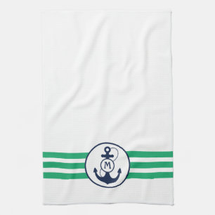 Linge De Cuisine Ancre nautique