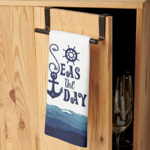 Linge De Cuisine Ancre nautique LE JOUR