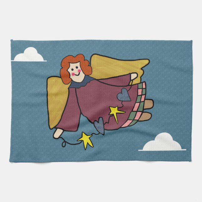 Linge De Cuisine Angel (Horizontal)