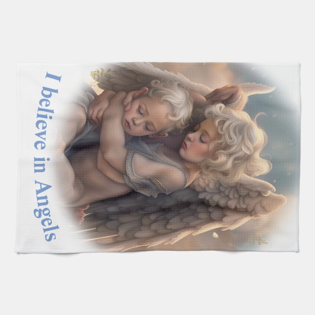 Linge De Cuisine Anges (Horizontal)