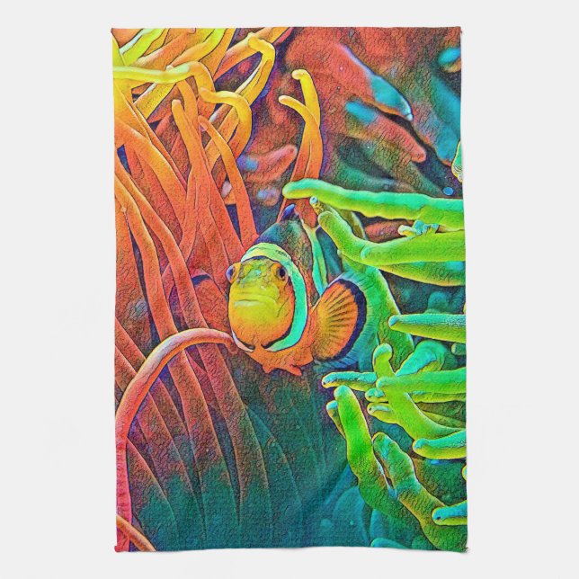 Linge De Cuisine AnimalColor_Fish_001 (Vertical)