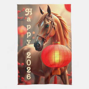 Linge De Cuisine Année du cheval 2026