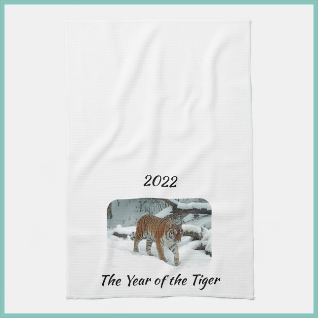 Linge De Cuisine Année élégante du Tigre 2022 (Créateur téléchargé)