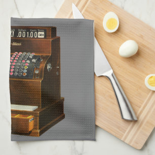 Linge De Cuisine Antique caisse enregistreuse, commerce de détail V