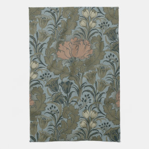 Linge De Cuisine Antique Fleur Morris Jardin Fond d'écran Floral