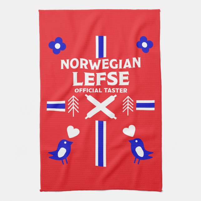 Linge De Cuisine Apron norvégien de gauche (Vertical)