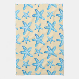 Linge De Cuisine Aquarelle Motif de poisson rouge