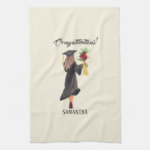 Linge De Cuisine Aquarelle personnalisée