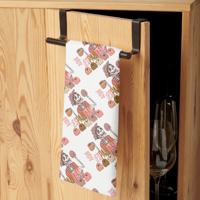 LINGE DE CUISINE AQUI ESPANTAN (Pliage en tiers)