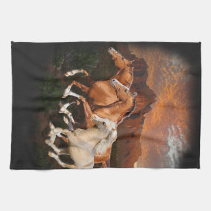 Linge De Cuisine Arizona Chevaux sauvages
