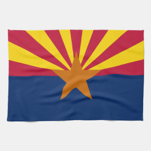 Linge De Cuisine Arizona Flag & Arizona State USA décor/fans sporti